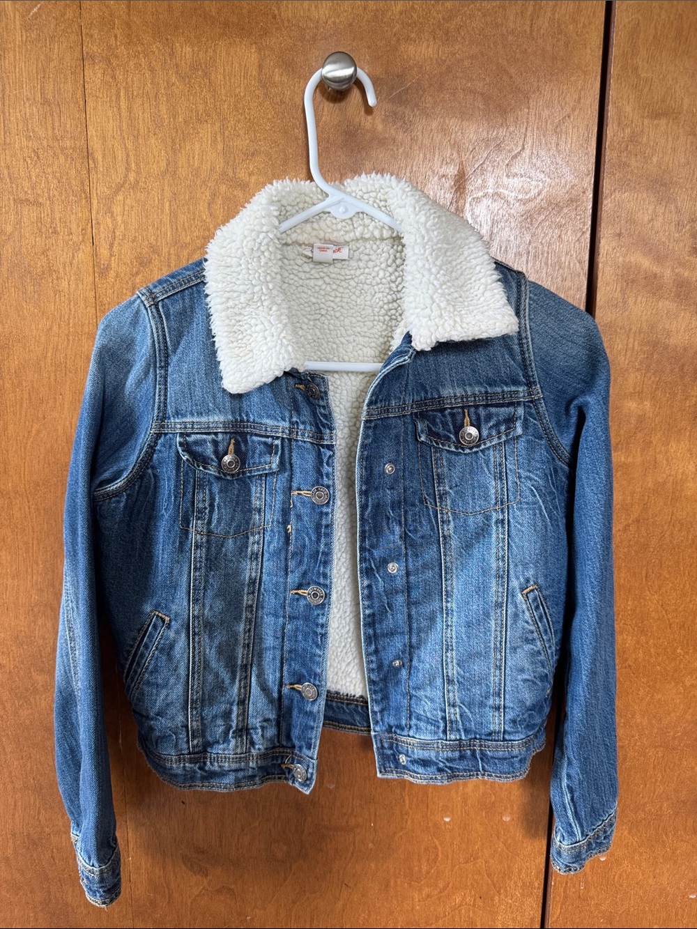 Kids blue denim jacket